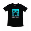 Fekete simizős Minecraft póló (116)