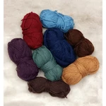 Vegyes földszínvilágú fonalcsomag (295gr)