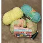 Színes fonal csomag (180gr)