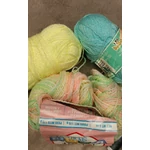 Színes fonal csomag (180gr)