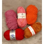 Vegyes akril fonalcsomag (250gr)