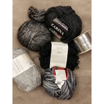 Ezüst-szürke fonal csomag (250gr)