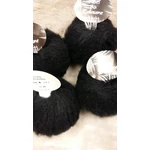 Filati da Collezione fekete gyapjú-akril fonal (200gr)