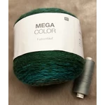 Rico Design Mega Color gyapjú-akril fonal (100gr)