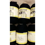 Fekete akril fonal (600gr)