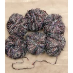 Vegyes összetételű sokszínű fonal (580gr)