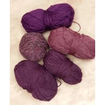 Padlizsán színvilágú fonalcsomag (500gr)