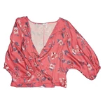 Virágos átlapolós felső (M)