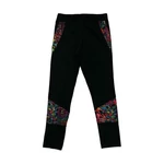 Fekete mintás 3/4-es sportleg (XL)