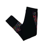 Fekete mintás 3/4-es sportleg (XL)