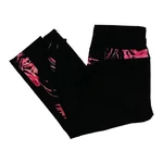 Fekete-pink mintás sportleg (L/XL)