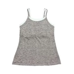Szürke-türkiz sporttop (M)