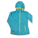 Világoskék sárga softshell kabát (152)