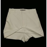 Krémfehér szoknyásshort (S)