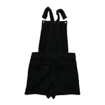 Fekete kantáros farmershort (146)