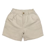 Bézs lenes short (98)