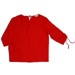 Piros Comma blúz (38)