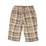 Narancs kockás short (128)