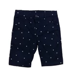 Sötétkék mintás short (104)