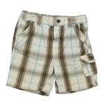 Barna kockás short (92)