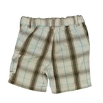 Barna kockás short (92)