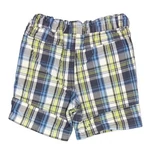 Kék zöld kockás short (86)