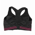 Szürke-pink sporttop (S)