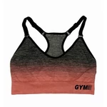 Szürke-rózsaszín sporttop (M)