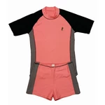 Pink-szürke-fekete sportegyüttes (S)