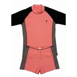 Pink-szürke-fekete sportegyüttes (S)