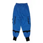 Kék-fekete zsebes túra/sport nadrág (XS)