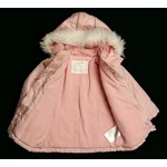 Rózsaszín steppelt télikabát (92)