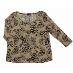 Leo mintás pulcsi (S)