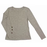 Szürke gombos pulcsi (M)