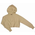 Krém Bershka kapucnis pulcsi (M)