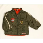 Zöld-narancs télikabát (86)