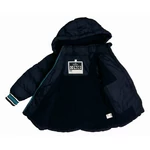 Sötétkék dínós télikabát (98)