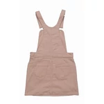 Rózsaszín kord kantáros szoknya (128)