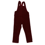 Bordó kord kantáros nadrág (98)