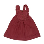 Mályva kord kantáros szoknya (80)