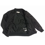 fekete steppelt átmeneti kabát (116)