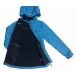 Kék rókás softshell kabát (140)