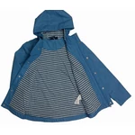 Kék csíkos átmeneti kabát (140)