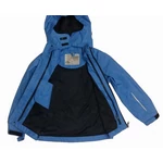 Kék-fekete átmeneti kabát (128)