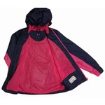 Sötétkék-pink átmeneti kabát (152)