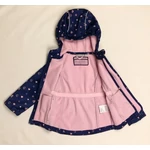 Kék-rózsaszín szives átmeneti kabát (92)