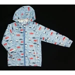 Kék járműves átmeneti/esőkabát (116)