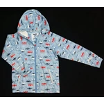 Kék járműves átmeneti/esőkabát (128)