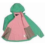 Zöld-pink átmeneti kabát (152)