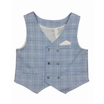 Kék kockás mellény (98)